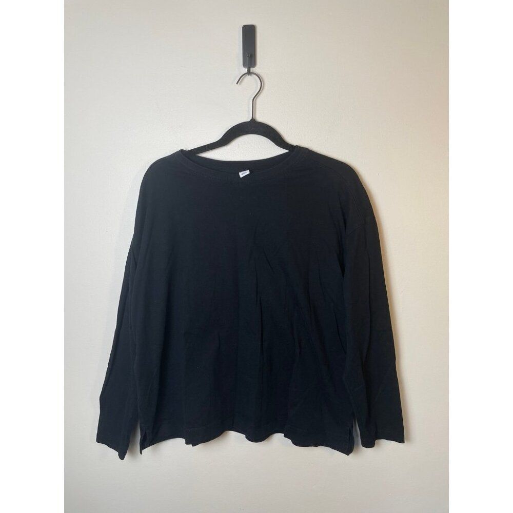 Old Navy Black Long Sleeve Tee